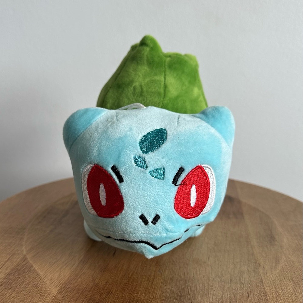 Pokemon Bulbasaur Plush 6 Inch Window Suction Cup Soft Cuddly Authentic Cute Toy